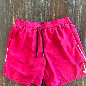 Nike Running Shorts, Dark Red, Size L